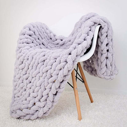 Knitted blanket